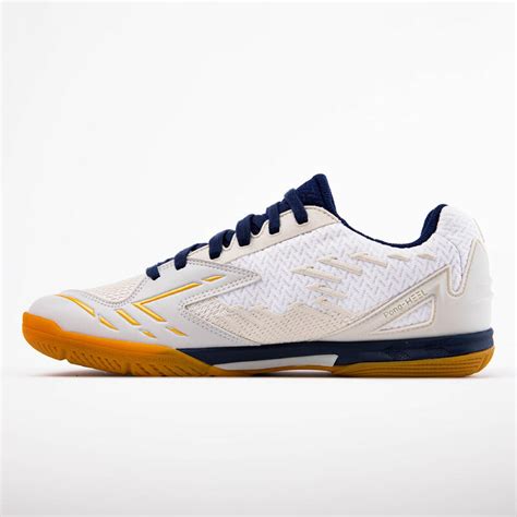 Tafeltennisschoenen TTS 900 wit/goud .